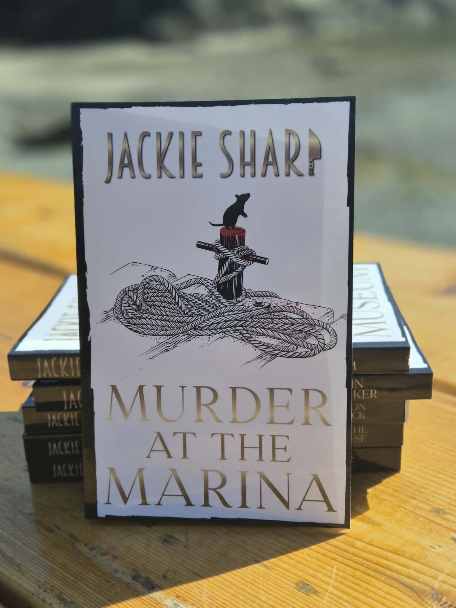 Murder At The Marina - Signed Bookstore Edition