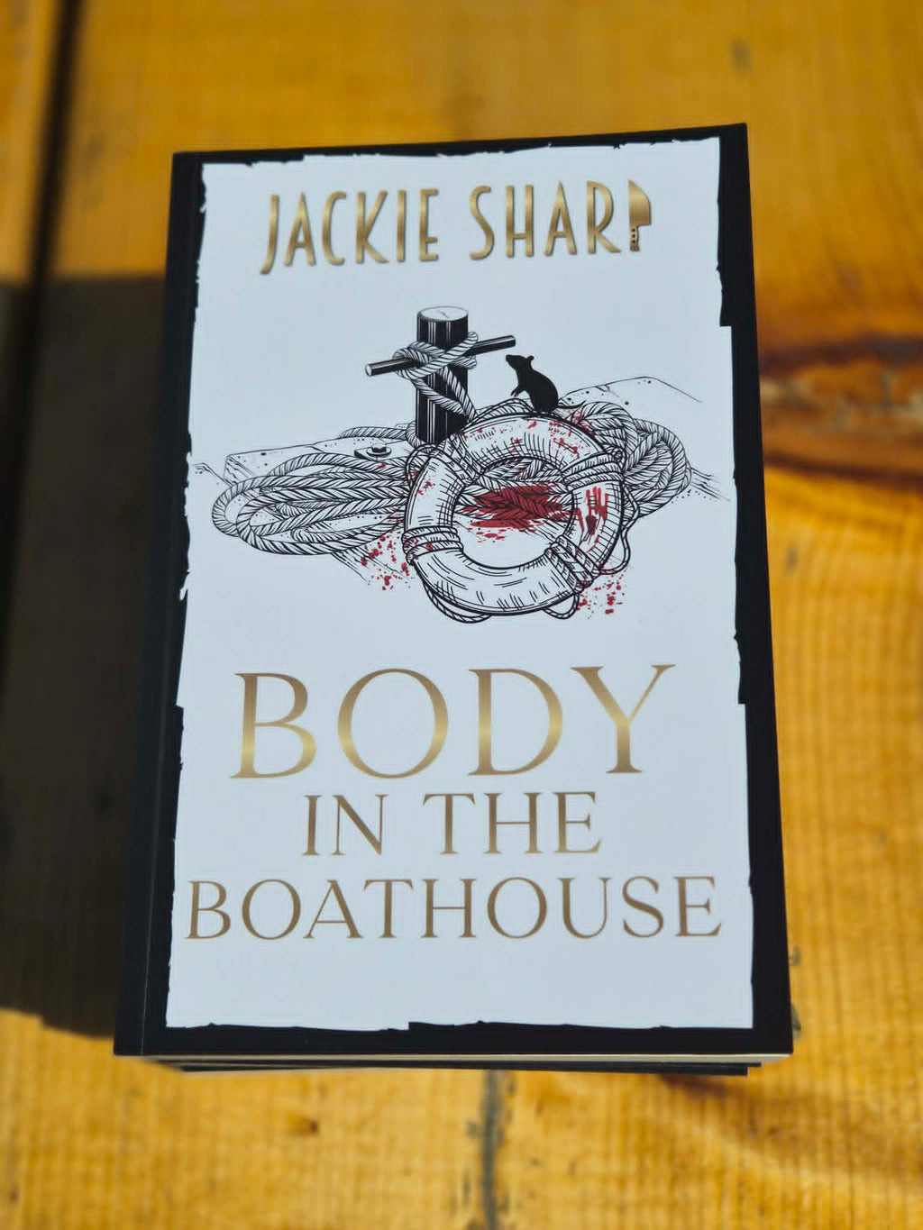Body in the Boathouse - Signed Bookstore Edition
